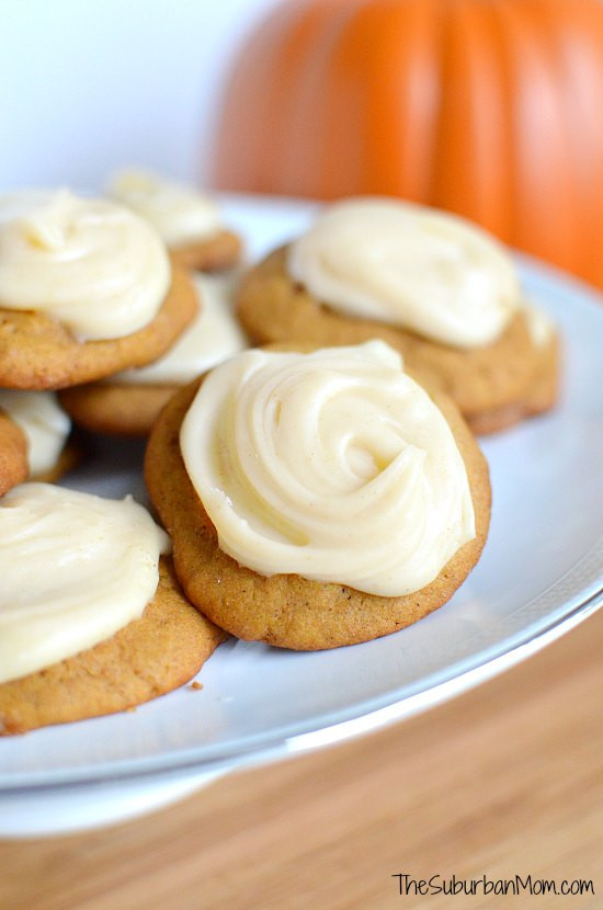 Iced Pumpkin Cookies
 The Creative Collection Link Party