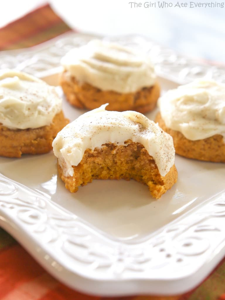 Iced Pumpkin Cookies
 Melt In Your Mouth Pumpkin Cookies The Girl Who Ate