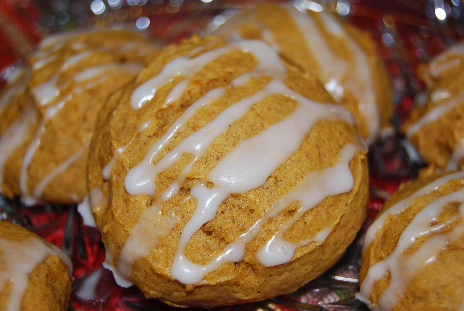Iced Pumpkin Cookies
 Adventures of a Semper Fi Family Fall Favorite Iced
