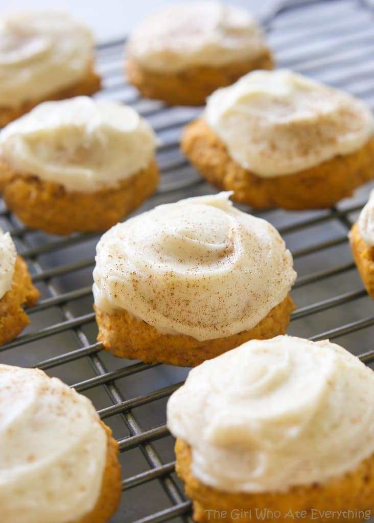Iced Pumpkin Cookies
 Melt In Your Mouth Pumpkin Cookies The Girl Who Ate