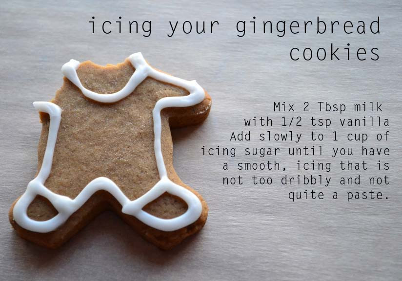 Icing For Gingerbread Cookies
 Icing Gingerbread Cookies