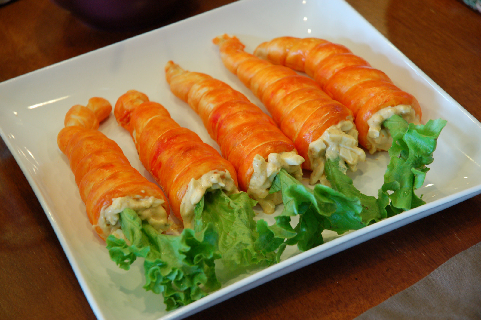 Ideas For Easter Dinner Menu
 restlessrisa Easter Dinner Carrot Rolls & Resurrection Rolls
