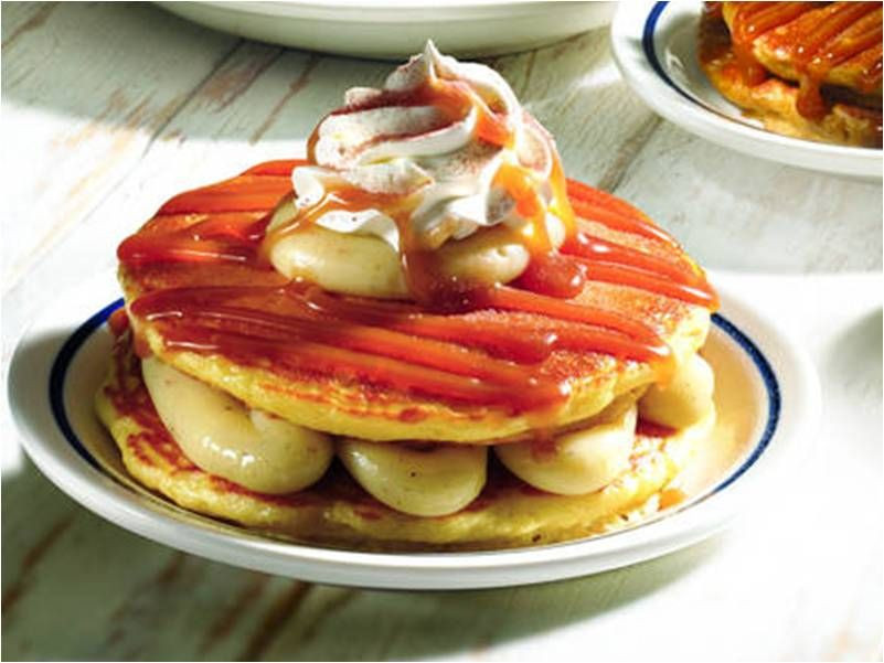 Ihop Eggnog Pancakes
 Eggnog Pancakes can t wait for the holidays to e back
