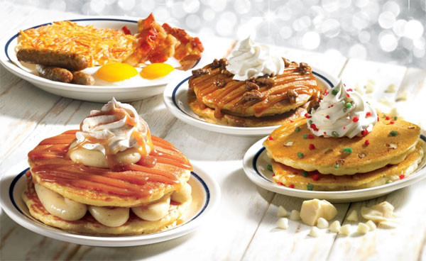 Ihop Eggnog Pancakes
 IHOP Releases Eggnog Pancakes & Three Other Holiday Hotcakes