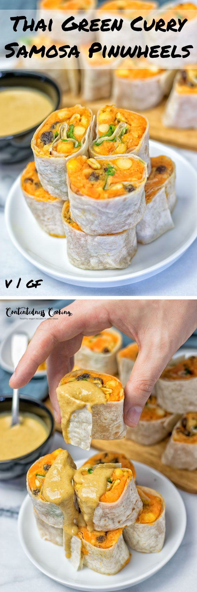 Indian Appetizers For Party
 Thai Green Curry Samosa Pinwheels Recipe