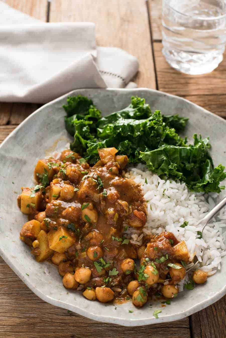 Indian Potato Curry Recipes
 Easy Chickpea & Potato Curry Chana Aloo Curry