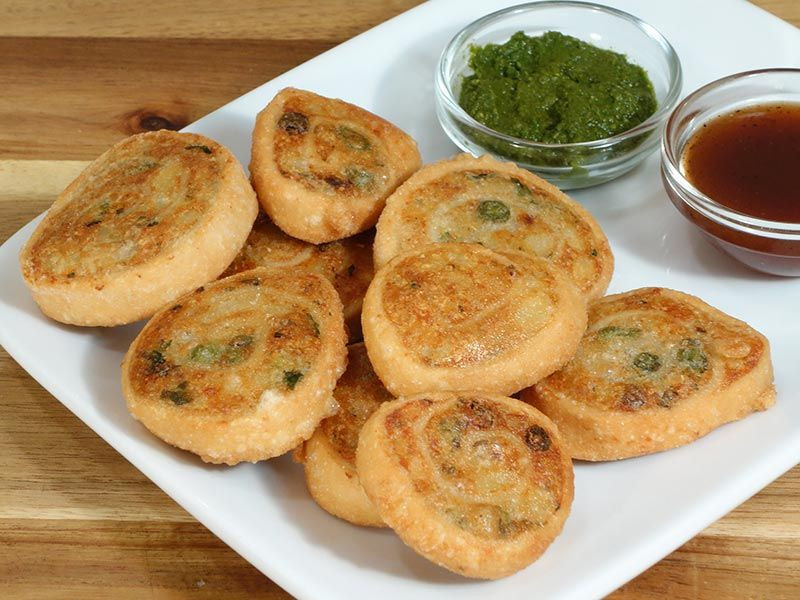 Indian Veg Appetizers
 Samosa Pinwheels Manjula s Kitchen