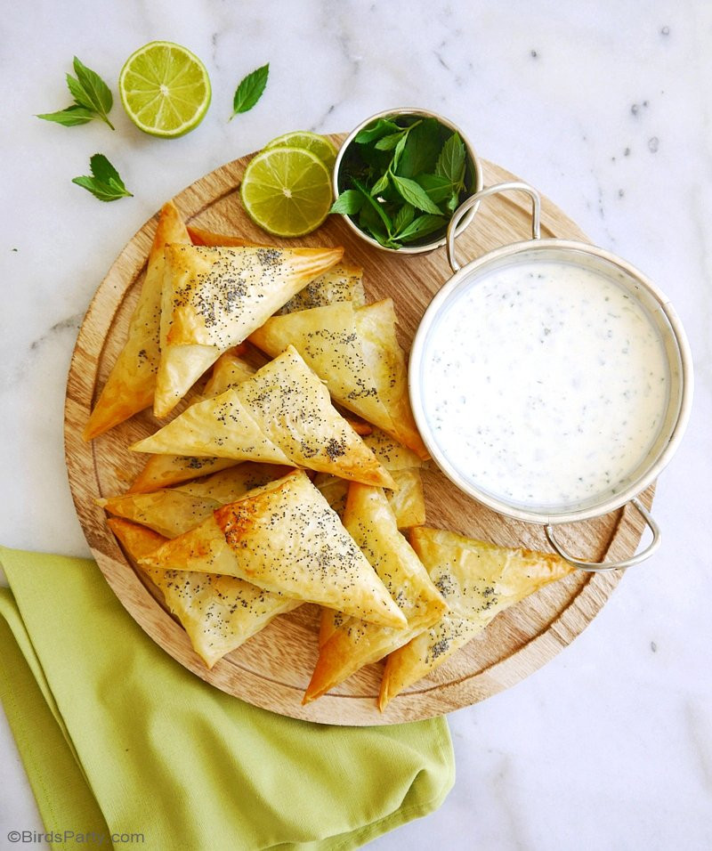 Indian Vegetarian Appetizers
 Ve arian Indian Samosas Recipe Party Ideas