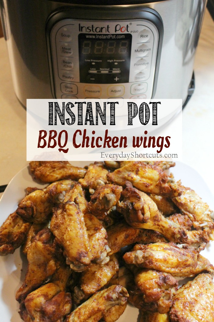 Instant Pot Bbq Chicken Wings
 Instant Pot BBQ Chicken Wings Everyday Shortcuts