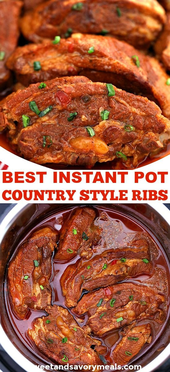 Instant Pot Boneless Pork Ribs
 Instant Pot Country Style Ribs Recipe