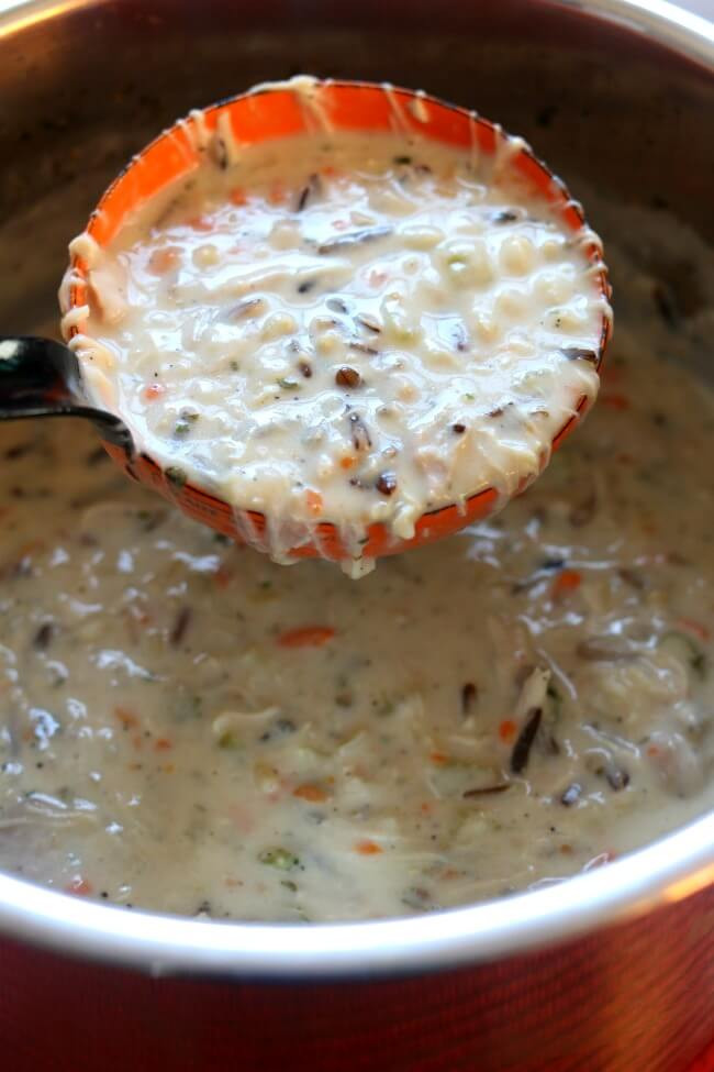Instant Pot Chicken And Rice With Cream Of Chicken Soup
 Instant Pot Creamy Wild Rice and Chicken Soup 365 Days