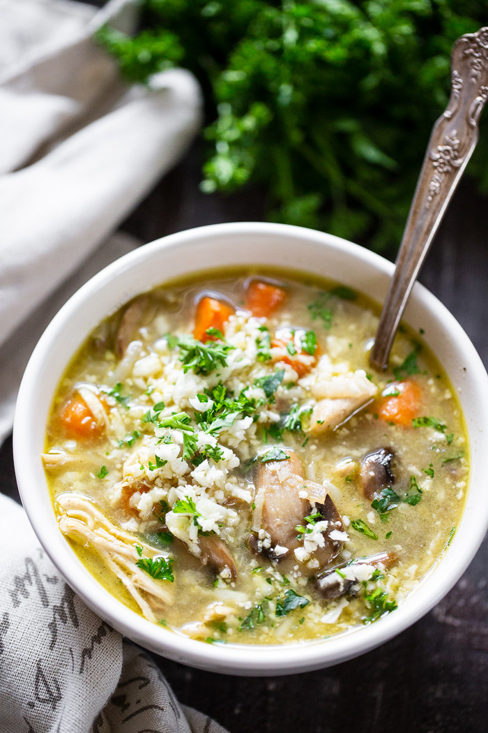 Instant Pot Chicken And Rice With Cream Of Chicken Soup
 Instant Pot Chicken Rice Soup Paleo Whole30