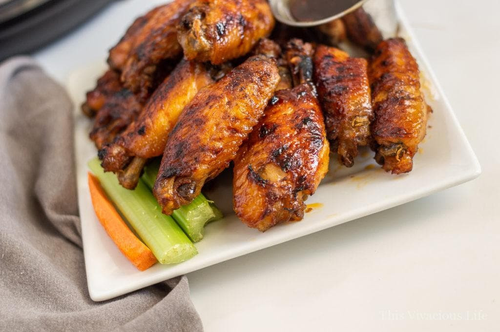 Instant Pot Crispy Chicken Wings
 Instant Pot Chicken Wings with Sticky Cola Sauce This