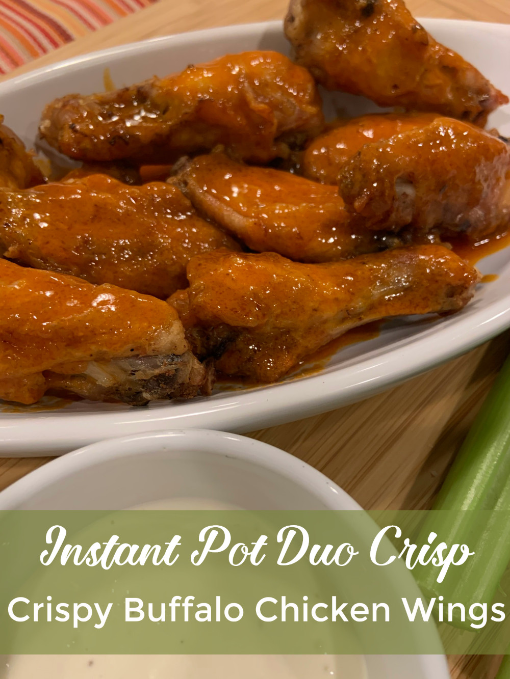 Instant Pot Crispy Chicken Wings
 Instant Pot Duo Crisp Chicken Wings Recipe