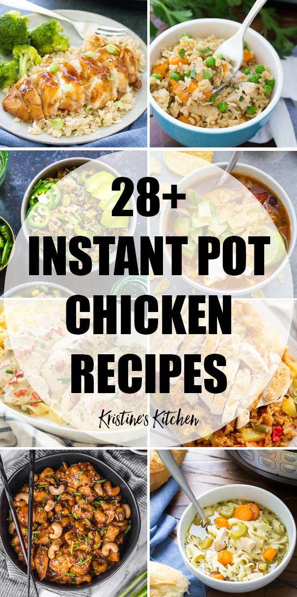 Instant Pot Healthy Chicken Recipes
 Instant Pot Chicken Recipes