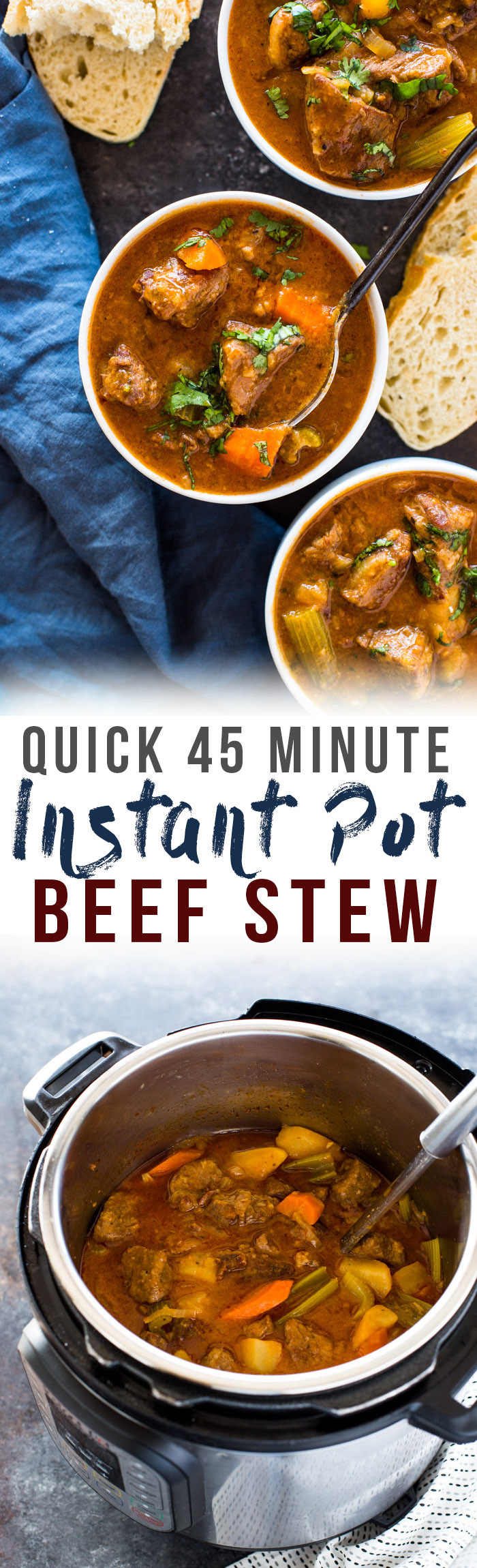 Instant Pot Meat/Stew Setting
 Instant Pot Beef Stew