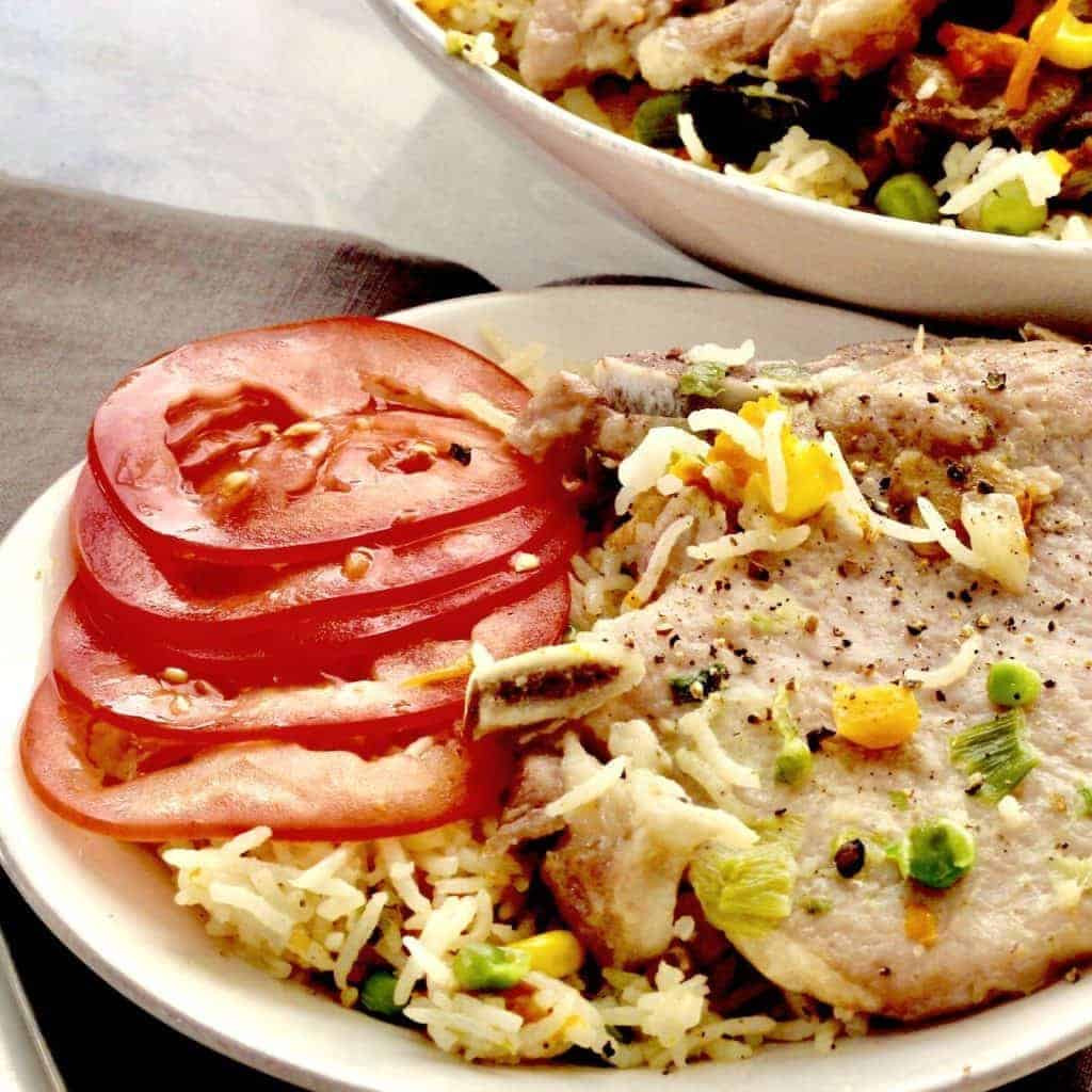 Instant Pot Pork Chops And Rice
 Instant Pot Pork Chops & Rice with Ve ables – Two Sleevers