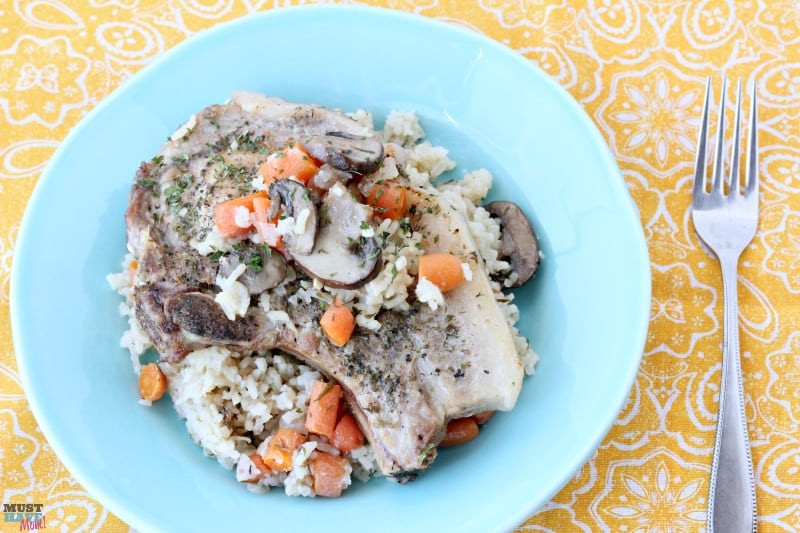 Instant Pot Pork Chops And Rice
 Instant Pot Ranch Pork Chops with Rice Must Have Mom