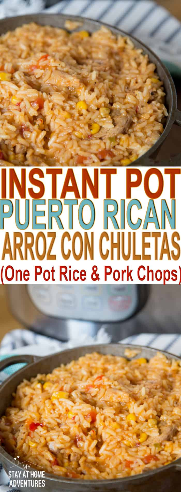 Instant Pot Pork Chops And Rice
 Instant Pot Rice with Pork Chops or Arroz con Chuletas Recipe
