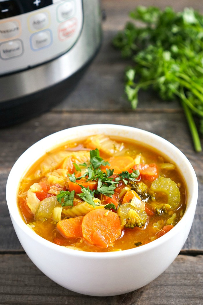 Instant Pot Recipes Soup
 Instant Pot Detox Ve able Soup The Best Healthy Soup