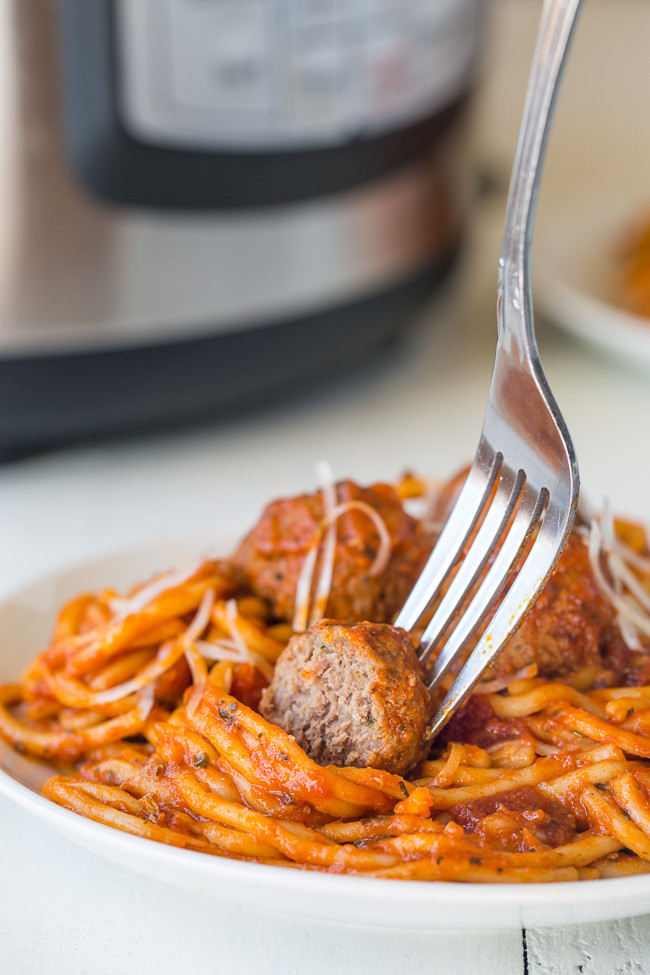 Instant Pot Recipes Spaghetti
 Instant Pot Spaghetti and Meatballs