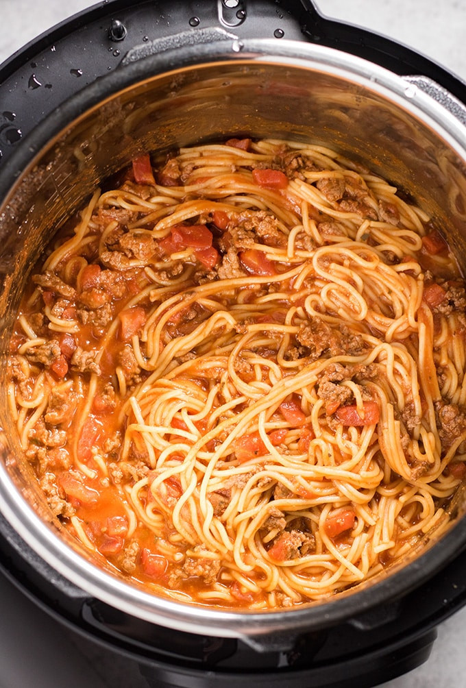 Instant Pot Recipes Spaghetti
 Instant Pot Spaghetti The Salty Marshmallow