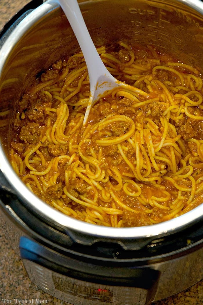 Instant Pot Recipes Spaghetti
 Easy 10 Minute Instant Pot Spaghetti Recipe Video