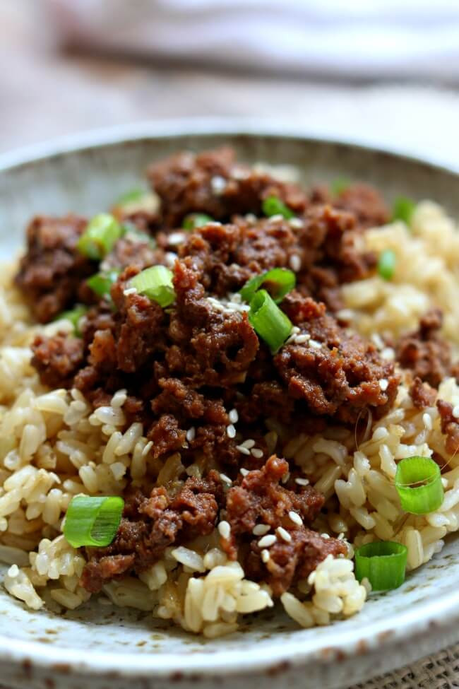Instant Pot Rice Recipes
 Instant Pot Cheater Korean Beef and Brown Rice 365 Days