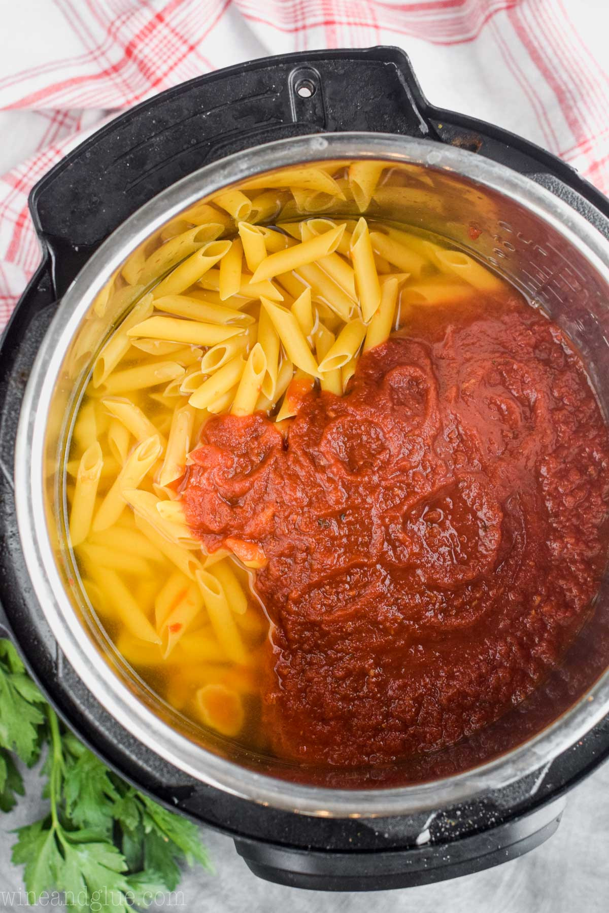 Instant Pot Spaghetti Noodles
 Instant Pot Meatballs and Pasta Recipe Wine & Glue