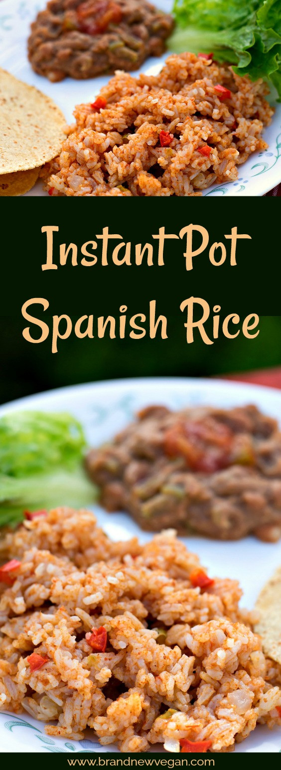 Instant Pot Spanish Rice
 Instant Pot Spanish Rice Brand New Vegan