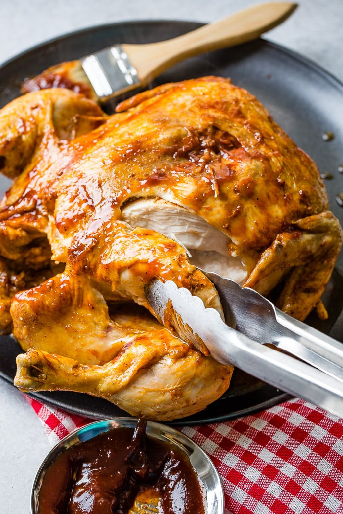 Instapot Whole Chicken
 BBQ Instant Pot Whole Chicken Recipe Oh Sweet Basil
