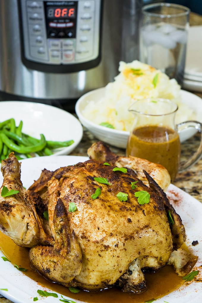 Instapot Whole Chicken
 Whole Chicken Pressure Cooker Recipe Using The Instant Pot