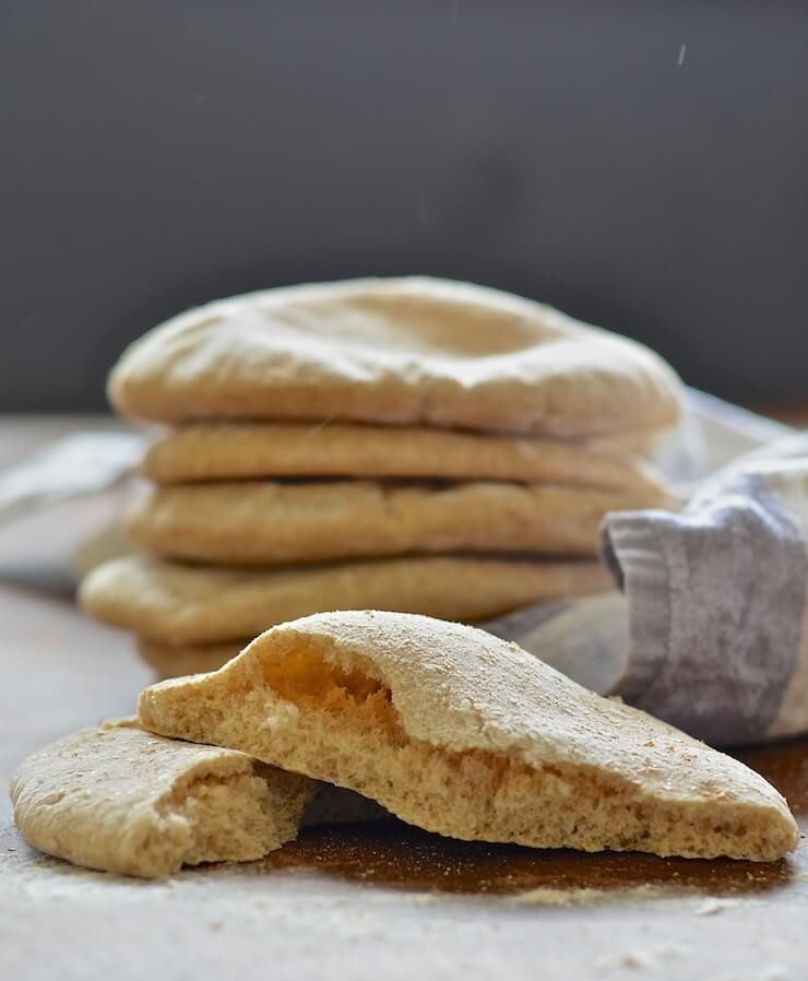Is Pita Bread Vegan
 Quick & Easy Homemade Pita Bread A Virtual Vegan