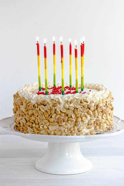 Italian Birthday Cake
 italian rum cake