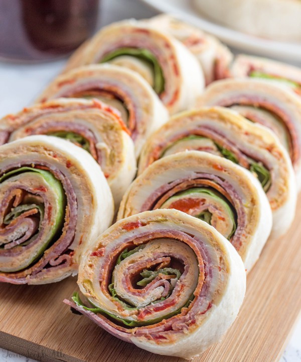 Italian Food Appetizers
 Italian Pinwheels A Delicious Party Appetizer for a Crowd