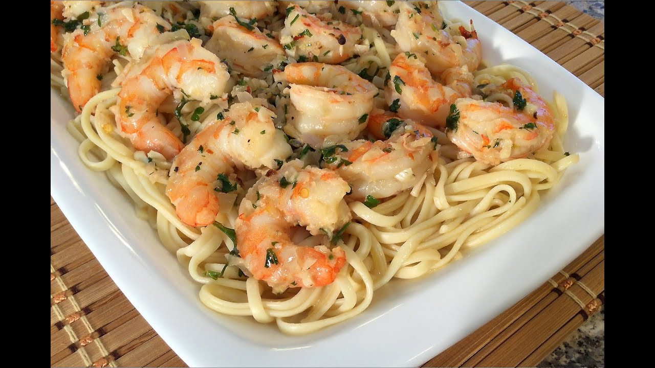 Italian Food Recipes
 How To Make Shrimp Scampi Linguine Pasta Italian Food