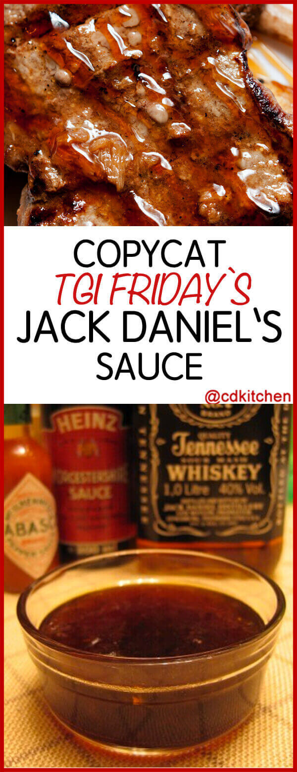 Jack Daniels Bbq Sauce Recipes
 Jack Daniels Barbecue Sauce Recipe Tgi Fridays