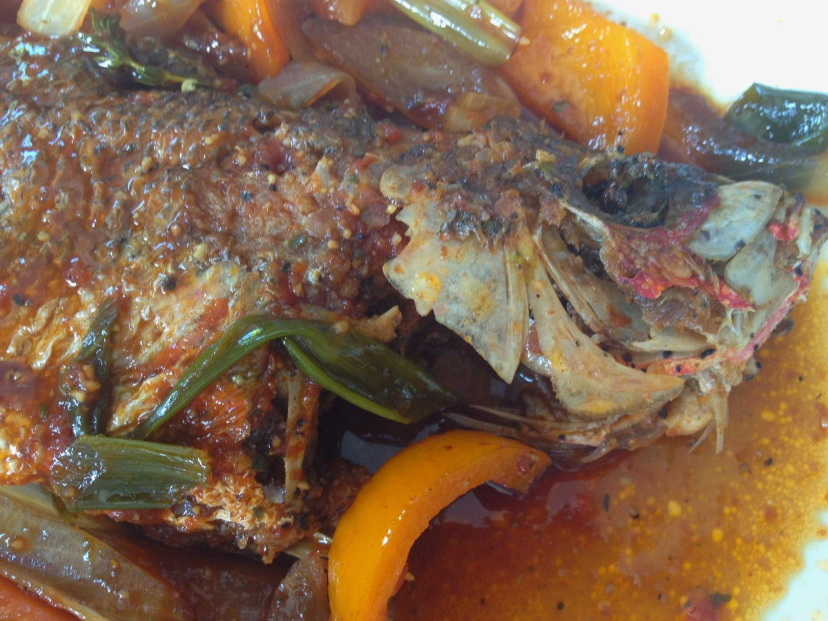 Jamaican Brown Stew Fish
 Miss G s Simple Jamaican Brown Stew Fish Recipe