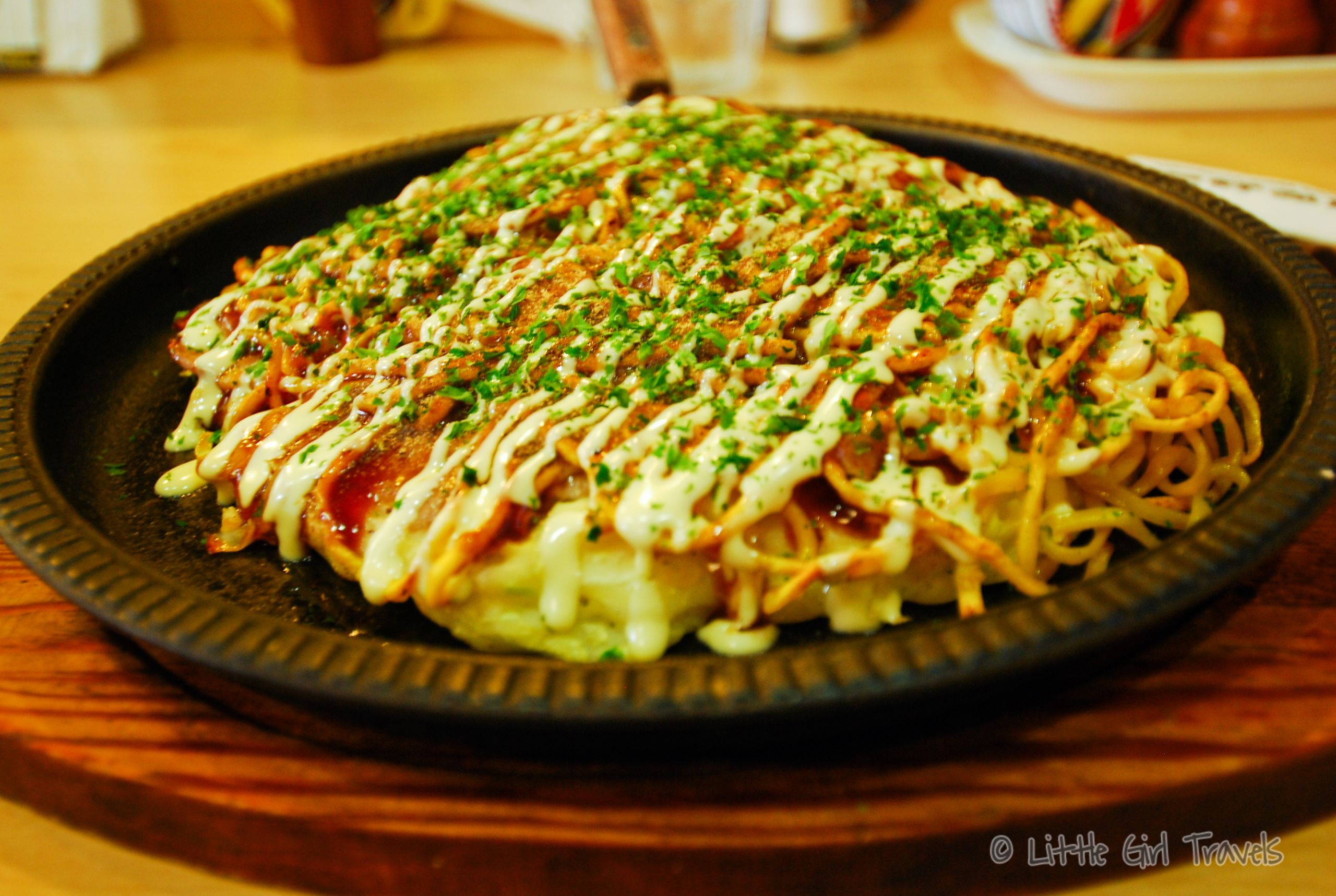 Japanese Main Dishes
 Japan Okonomiyaki – Pizza Whispers