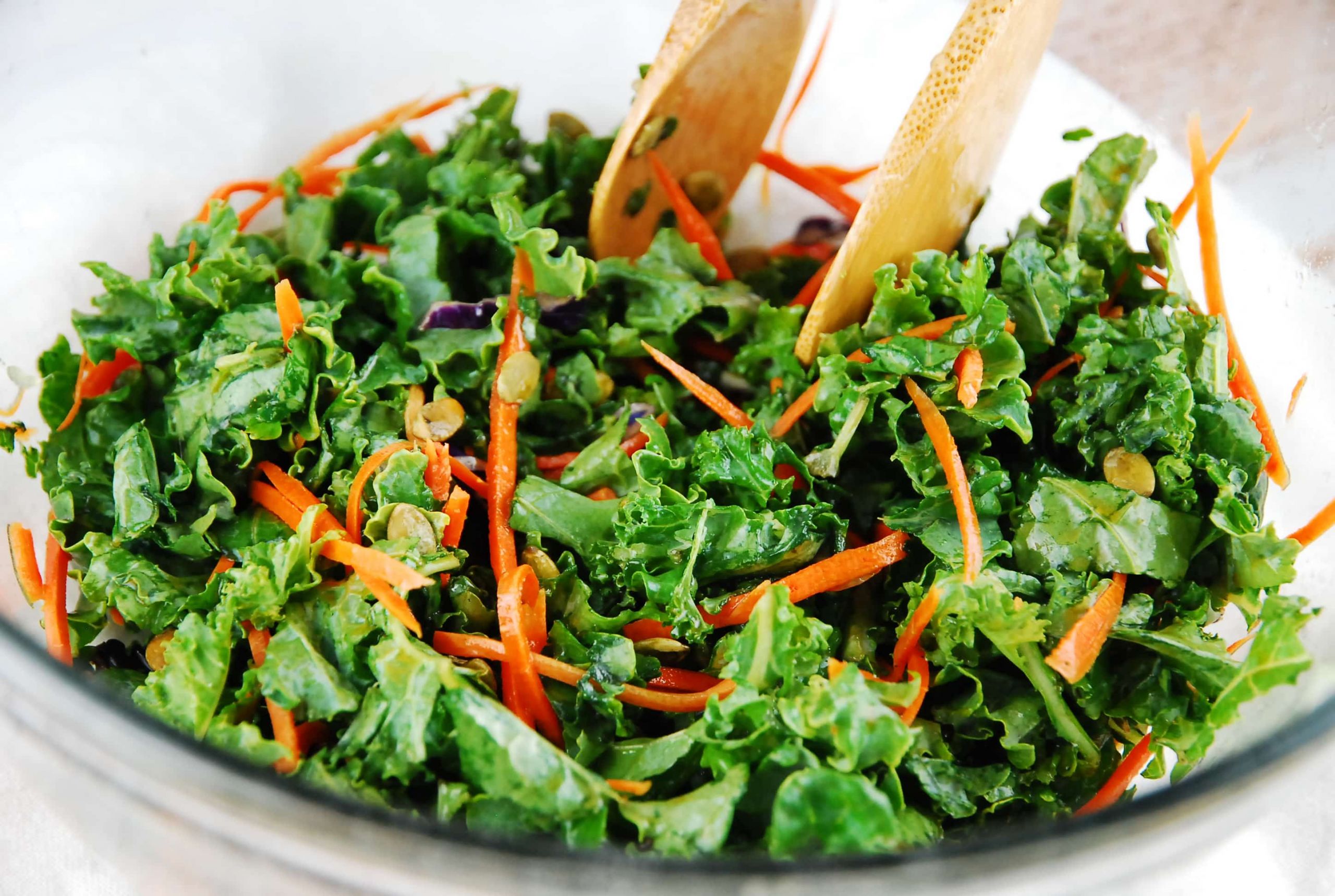 Kale Recipes Salad
 Simple Kale Salad Recipe 2 Smart Points LaaLoosh