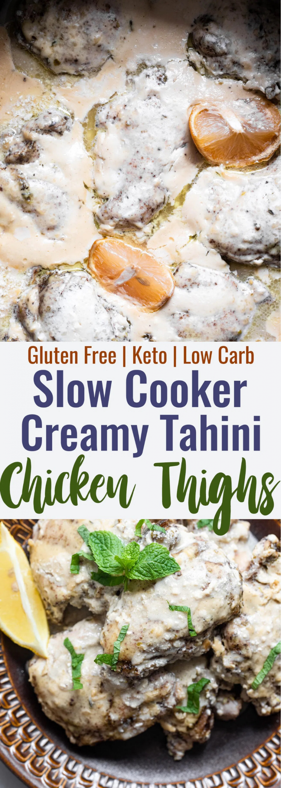 Keto Chicken Thighs Slow Cooker
 Middle Eastern Keto Slow Cooker Chicken Thighs These