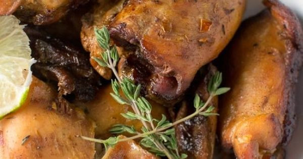 Keto Chicken Thighs Slow Cooker
 Slow Cooker Jerk Chicken low carb keto