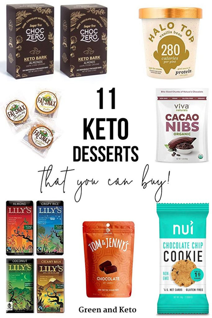 Keto Desserts To Buy
 11 Best Keto Desserts to Buy Green and Keto