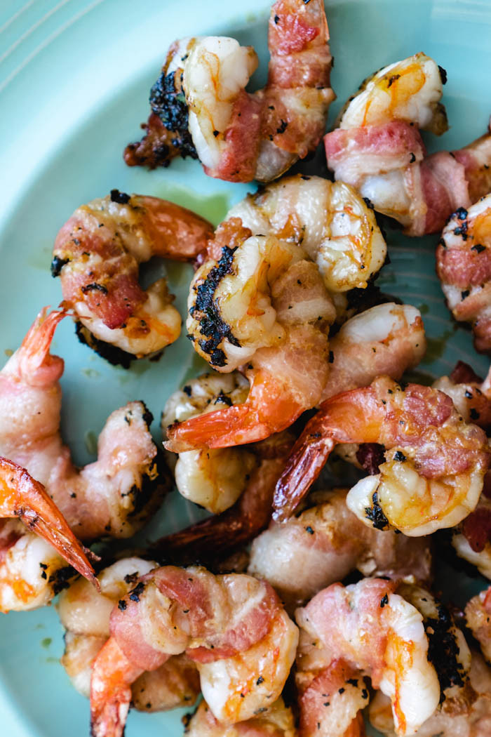 Keto Diet Appetizers
 Shrimp Wrapped in Bacon Recipe [Low Carb Keto] KETOGASM