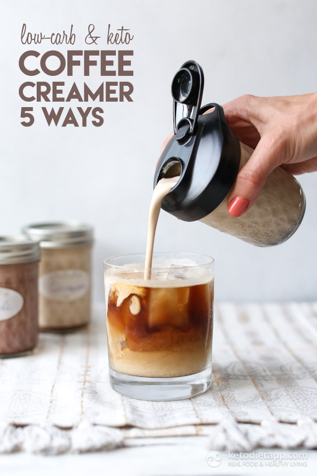 Keto Diet Coffee
 Low Carb & Keto Coffee Creamer Five Ways