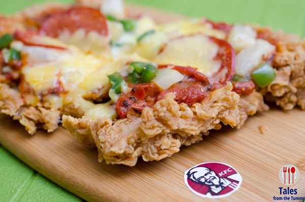 Kfc Chicken Pizza
 KFC makes Pizza with the new Chizza