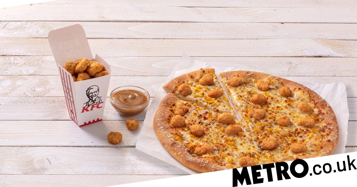 Kfc Chicken Pizza
 KFC and Pizza Hut are joining forces to launch a popcorn