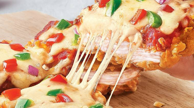 Kfc Chicken Pizza
 KFC Is Bringing Chizza Pizza With A Fried Chicken Crust