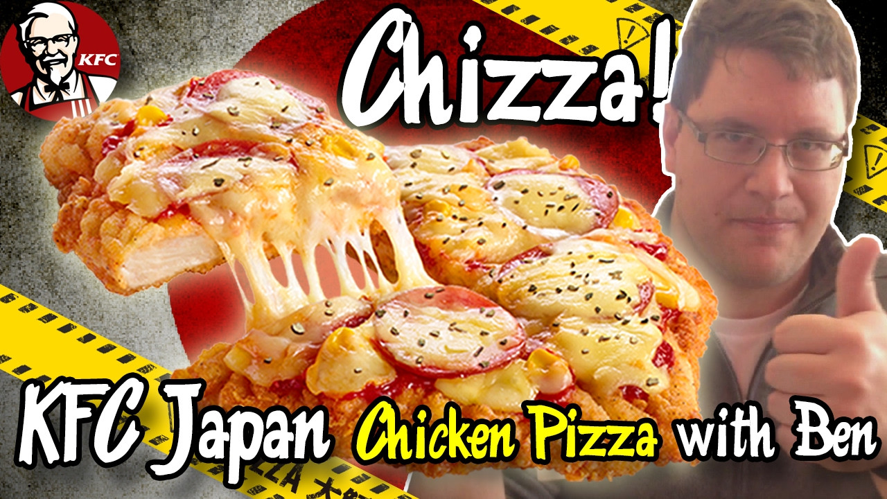 Kfc Chicken Pizza
 KFC Japan the Chizza Chicken Pizza or Pizza Chicken