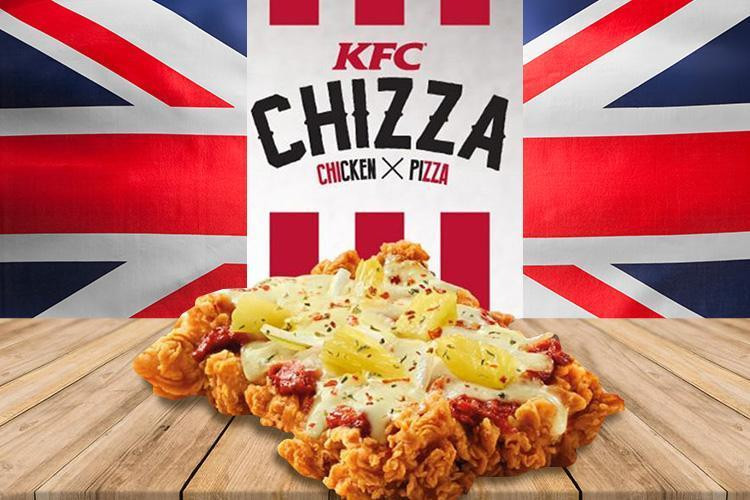 Kfc Chicken Pizza
 KFC hints its fried chicken pizza is ing to the UK and